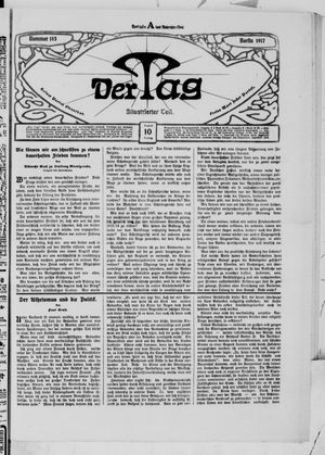 Der Tag vom 10.08.1917