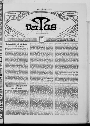 Der Tag on Aug 11, 1917