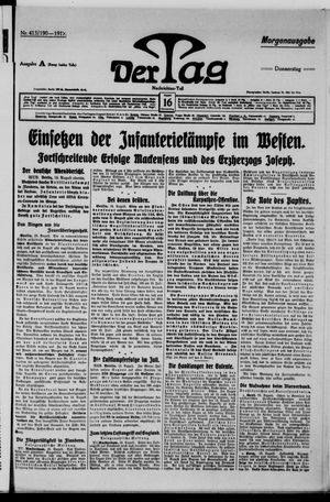 Der Tag vom 16.08.1917
