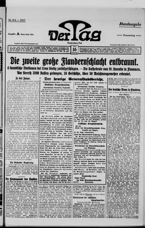 Der Tag vom 16.08.1917