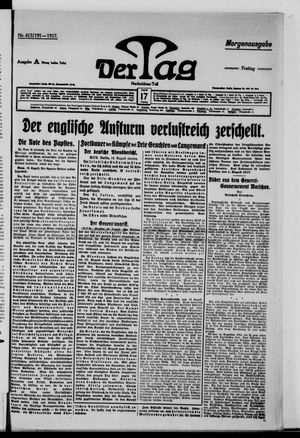 Der Tag vom 17.08.1917