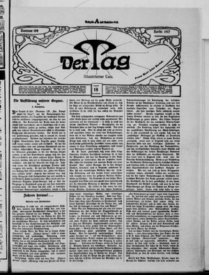 Der Tag vom 18.08.1917