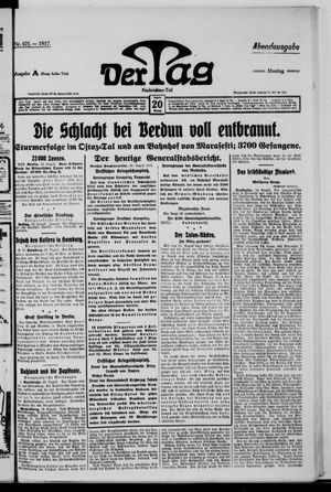 Der Tag vom 20.08.1917