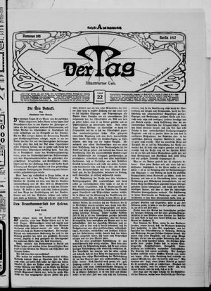 Der Tag vom 22.08.1917
