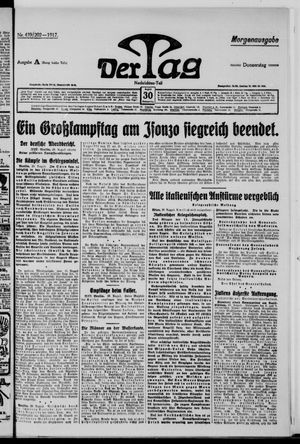 Der Tag vom 30.08.1917