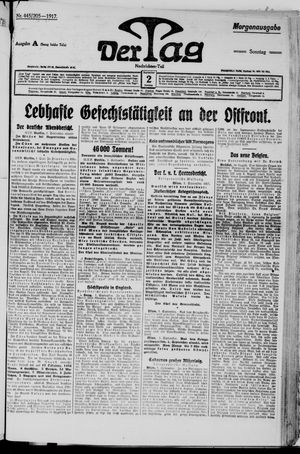 Der Tag on Sep 2, 1917