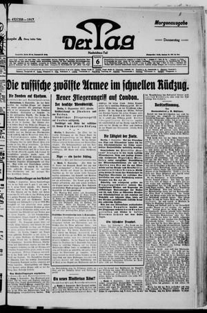 Der Tag on Sep 6, 1917
