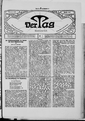 Der Tag vom 08.09.1917
