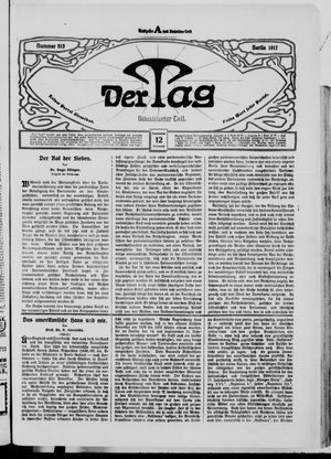 Der Tag vom 12.09.1917