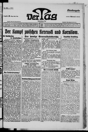 Der Tag vom 12.09.1917