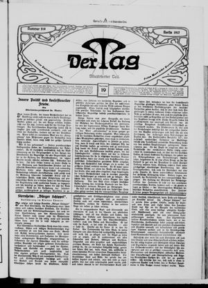 Der Tag vom 19.09.1917