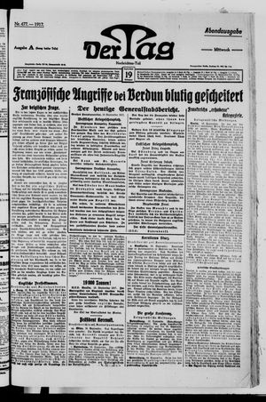 Der Tag vom 19.09.1917