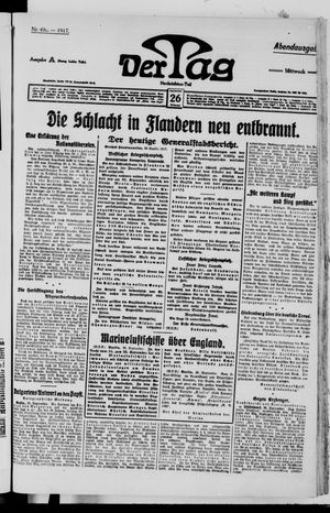 Der Tag vom 26.09.1917