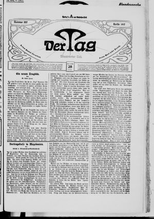 Der Tag vom 28.09.1917