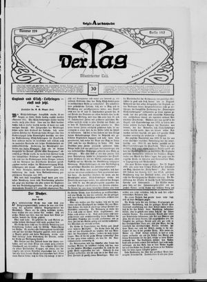 Der Tag vom 30.09.1917