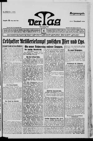 Der Tag on Oct 6, 1917