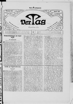 Der Tag on Oct 6, 1917