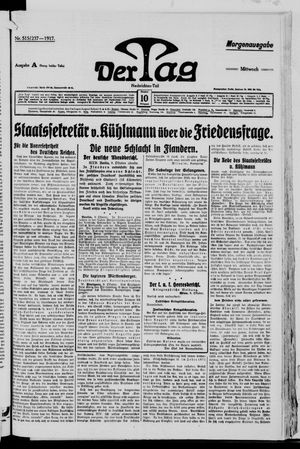 Der Tag on Oct 10, 1917