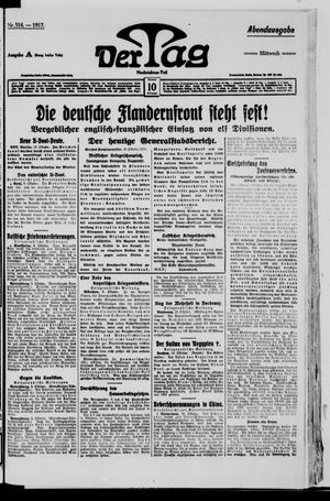 Der Tag on Oct 10, 1917