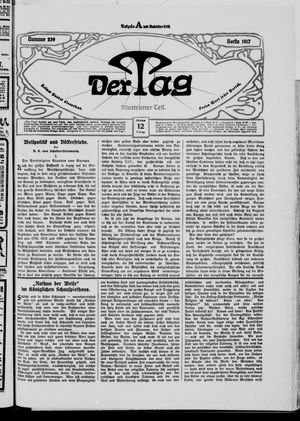 Der Tag on Oct 12, 1917