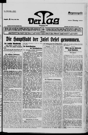 Der Tag on Oct 16, 1917