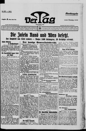 Der Tag on Oct 16, 1917