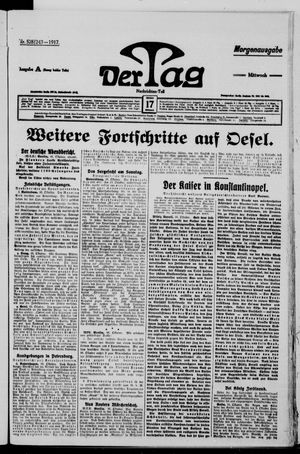 Der Tag on Oct 17, 1917