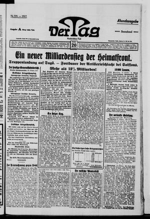 Der Tag vom 20.10.1917