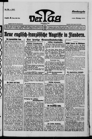 Der Tag on Oct 22, 1917