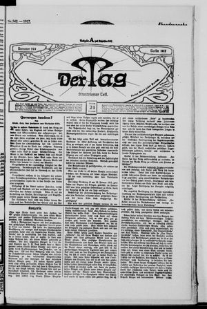 Der Tag vom 24.10.1917