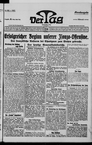 Der Tag vom 24.10.1917