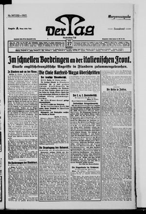 Der Tag vom 27.10.1917