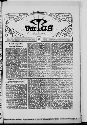 Der Tag vom 27.10.1917