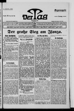 Der Tag vom 28.10.1917