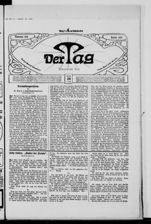 Der Tag vom 28.10.1917
