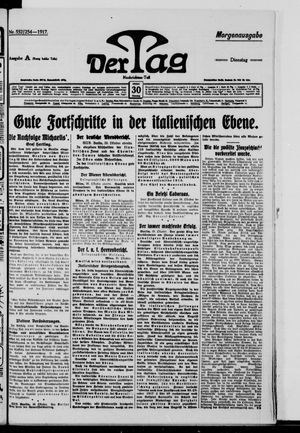 Der Tag vom 30.10.1917