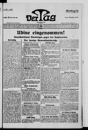 Der Tag vom 30.10.1917