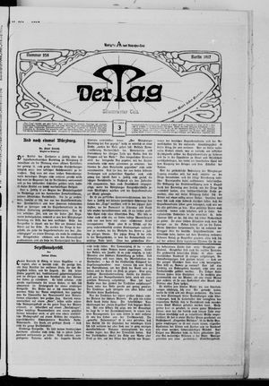 Der Tag vom 03.11.1917
