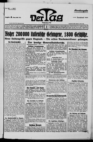 Der Tag vom 03.11.1917