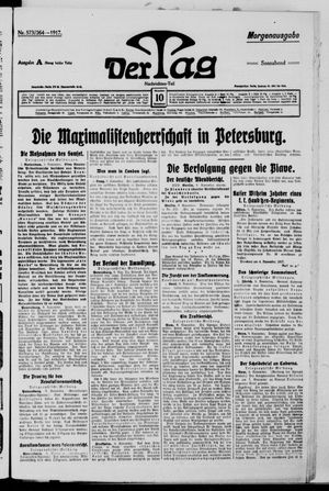 Der Tag vom 10.11.1917