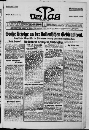 Der Tag on Nov 11, 1917