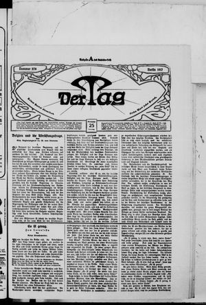Der Tag vom 25.11.1917