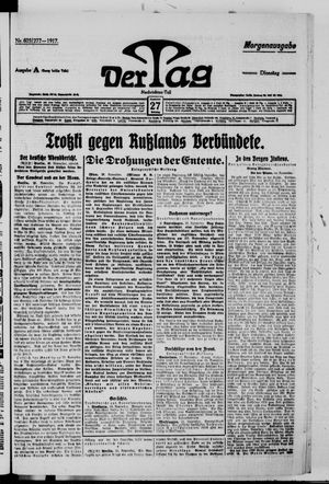 Der Tag vom 27.11.1917