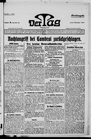 Der Tag vom 27.11.1917