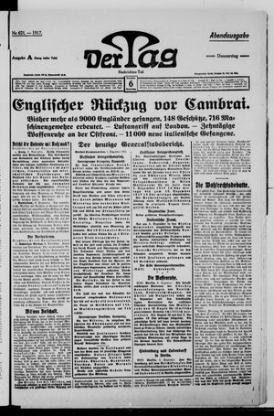 Der Tag vom 06.12.1917