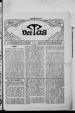 Der Tag vom 07.12.1917