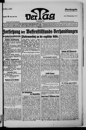 Der Tag vom 13.12.1917
