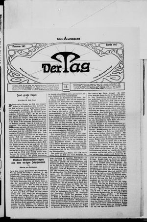 Der Tag vom 15.12.1917
