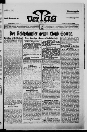 Der Tag vom 17.12.1917