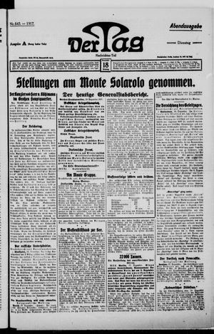 Der Tag vom 18.12.1917